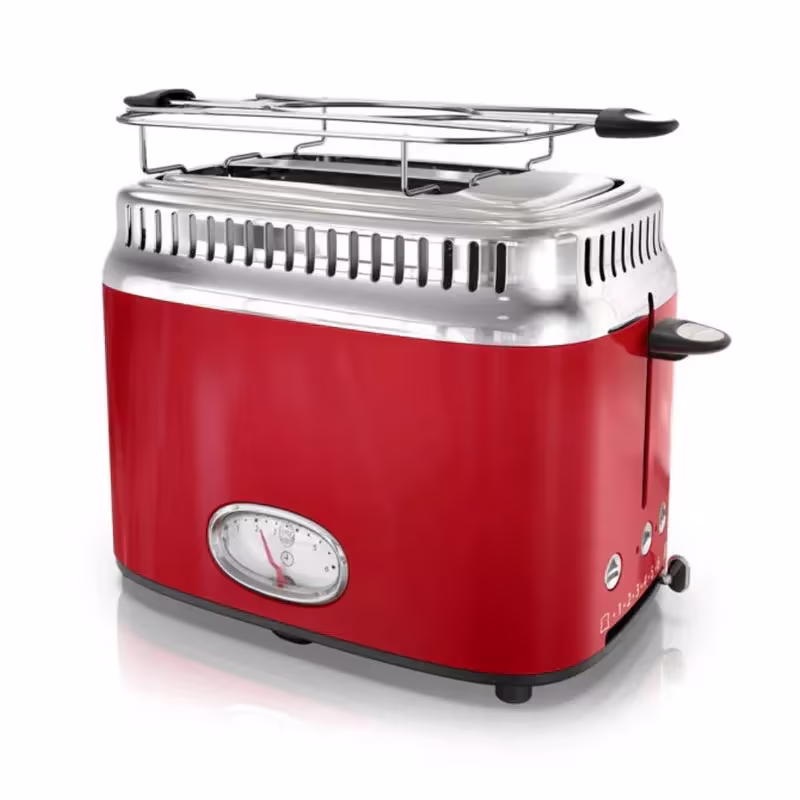 Retro Style 2-Slice Toaster, Red, TR9150RDR